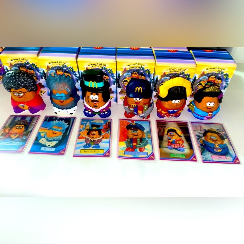 COPY - Kerwin Frost MCNUGGET BUDDIES  McDonalds Complete Set Of 6